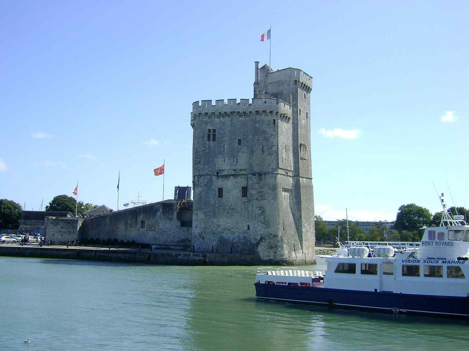 A clean documentary-style image of Saint Nicholas Tower, useful for the monument’s official heritage status and long military history.