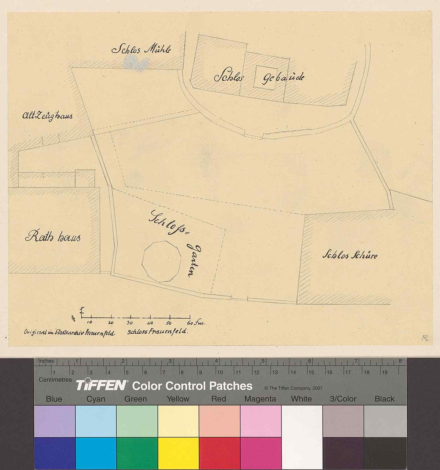 A late-19th-century view of the castle, useful for showing how the fortress survived after its period as an administrative building and private home.