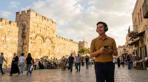 Jerusalem Audio Tour: Citadels, Sanctuaries & Stories Through Time