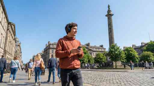 Edinburgh Audio Tour: Bridges, Burials & Monumental Mysteries
