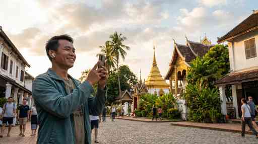 Louangphabang Audio Tour: Unveiling the Sacred Temples and Royal Splendor